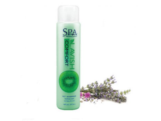 Фото 3 -  повсякденна косметика Tropiclean SPA COMFORT PET SHAMPOO шампунь із заспокійливою дією для собак та кішок