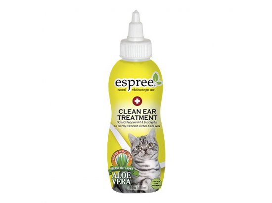Фото - Espree Clean Ear Treatment Засіб для догляду за вухами для котів повсякденна косметика Espree Clean Ear Treatment Засіб для догляду за вухами для котів