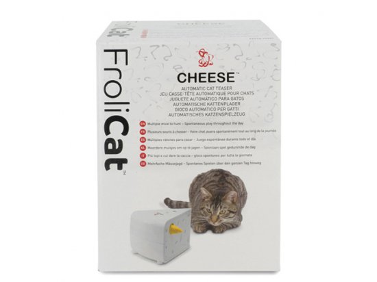 Фото 3 -  іграшки PetSafe FroliCat Cheese Інтерактивна іграшка для котів ШВЕЙЦАРСЬКИЙ СИР