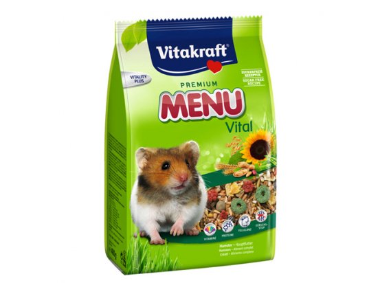 Фото - Vitakraft (Вітакрафт) Menu корм для хом'яків, 400 г корм для гризунів Vitakraft (Вітакрафт) Menu корм для хом'яків, 400 г