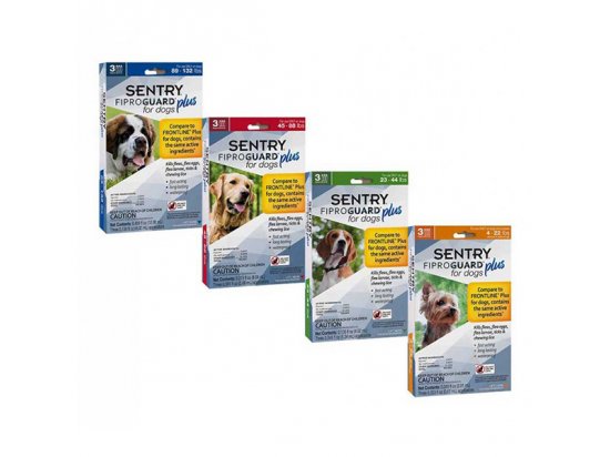 Фото - Sentry FiproGuard (Фіпрогард) PLUS краплі від бліх, кліщів та вошей для собак від бліх та кліщів Sentry FiproGuard (Фіпрогард) PLUS краплі від бліх, кліщів та вошей для собак