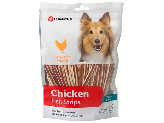 Фото - Flamingo CHICKEN FISH SNACK ласощі для собак, курка та риба ласощі Flamingo CHICKEN FISH SNACK ласощі для собак, курка та риба