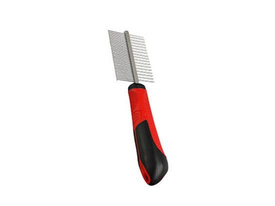 Фото - Flamingo COMB DOUBLE расческа для собак и кошек двусторонняя расчески, щетки Flamingo COMB DOUBLE расческа для собак и кошек двусторонняя