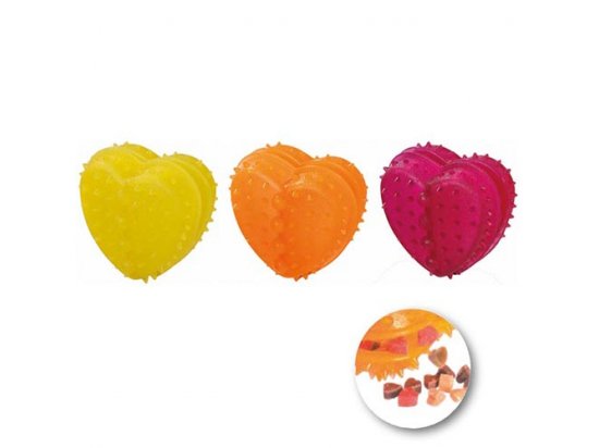 Фото - Flamingo GOOD4FUN HEART REFILLABLE игрушка для собак для лакомств, сердце игрушки Flamingo GOOD4FUN HEART REFILLABLE игрушка для собак для лакомств, сердце