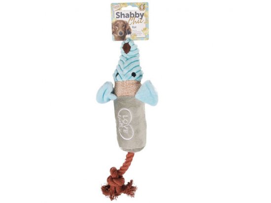 Фото - Flamingo SHABBY CHIC RAT игрушка для собак крыса, c канатом и пищалкой игрушки Flamingo SHABBY CHIC RAT игрушка для собак крыса, c канатом и пищалкой