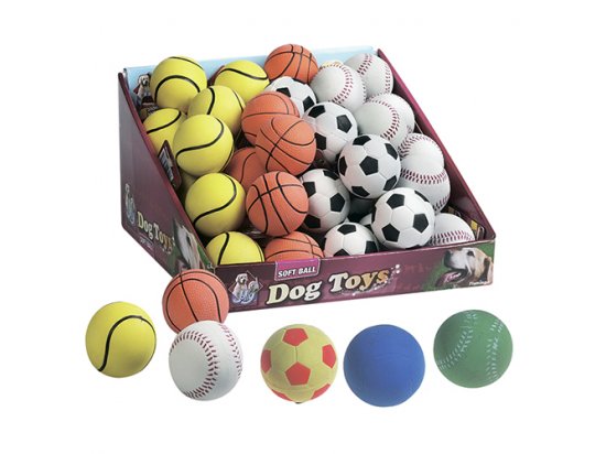 Фото - Flamingo SPONGEBALL SPORT игрушка для собак, спортивный мяч игрушки Flamingo SPONGEBALL SPORT игрушка для собак, спортивный мяч