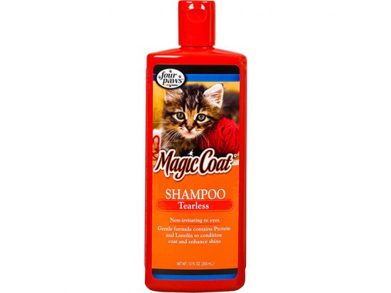 Фото - Four Paws Magic Coat Cat Kitten Tearless - Шампунь увлажняющий для кошек и котят 355 мл повседневная косметика Four Paws Magic Coat Cat Kitten Tearless - Шампунь увлажняющий для кошек и котят 355 мл
