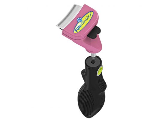 Фото - FURminator FURflex COMBO фурминатор (ручка+насадка) для вычесывания шерсти кошек грумінг, інструменти для догляду FURminator FURflex COMBO фурминатор (ручка+насадка) для вычесывания шерсти кошек