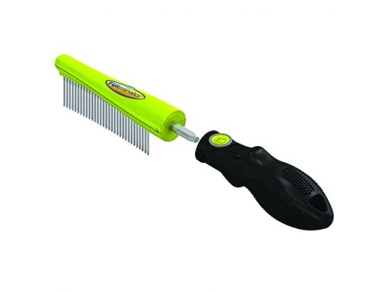 Фото 3 -  гребінці, щітки, граблі FURminator FURFLEX FINISHING COMB HEAD гребінець насадка для завершення грумінгу собак