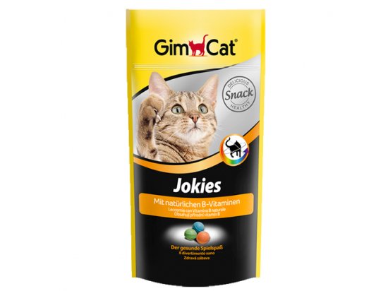 Фото - Gimcat JOKIES (ДЖОКИС) витаминизированное лакомство для котов лакомства Gimcat JOKIES (ДЖОКИС) витаминизированное лакомство для котов