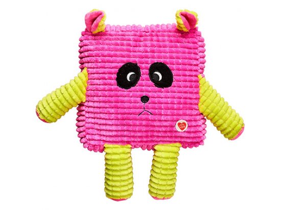 Фото 3 -  игрушки GimDog Cuddly Cubes Mini МОРДОЧКА МИНИ игрушка для собак с пищалкой, 20,8 см