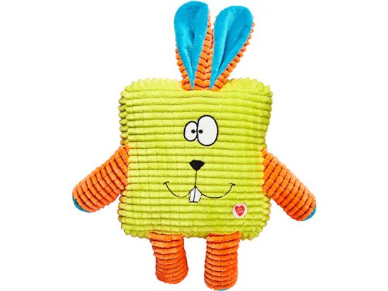 Фото 4 -  игрушки GimDog Cuddly Cubes Mini МОРДОЧКА МИНИ игрушка для собак с пищалкой, 20,8 см
