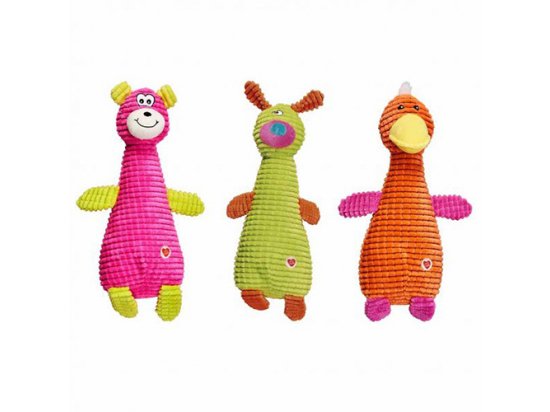 Фото - GimDog Fluo Friends ЗВЕРУШКА игрушка для собак с пищалкой, 24,8 см игрушки GimDog Fluo Friends ЗВЕРУШКА игрушка для собак с пищалкой, 24,8 см