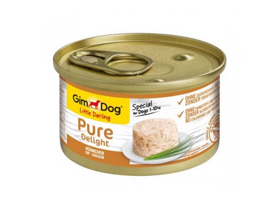 Фото - Gimdog Pure Delight CHICKEN (КУРИЦА) консервы для собак влажный корм (консервы) Gimdog Pure Delight CHICKEN (КУРИЦА) консервы для собак
