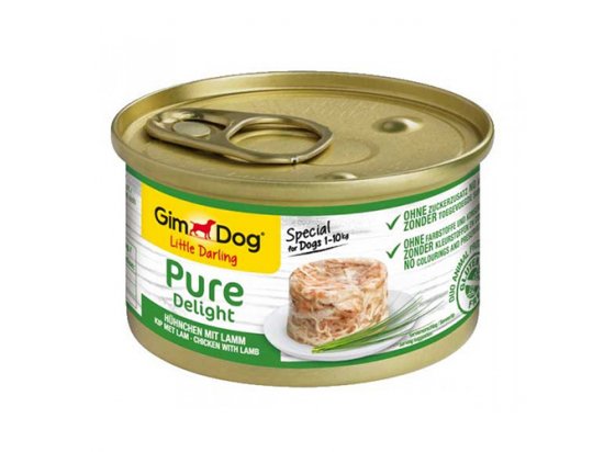 Фото - Gimdog Pure Delight CHICKEN & LAMB (КУРИЦА И ЯГНЕНОК) консервы для собак влажный корм (консервы) Gimdog Pure Delight CHICKEN & LAMB (КУРИЦА И ЯГНЕНОК) консервы для собак