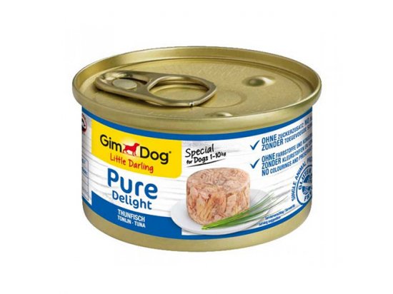 Фото - Gimdog Pure Delight TUNA (ТУНЕЦ) консервы для собак влажный корм (консервы) Gimdog Pure Delight TUNA (ТУНЕЦ) консервы для собак