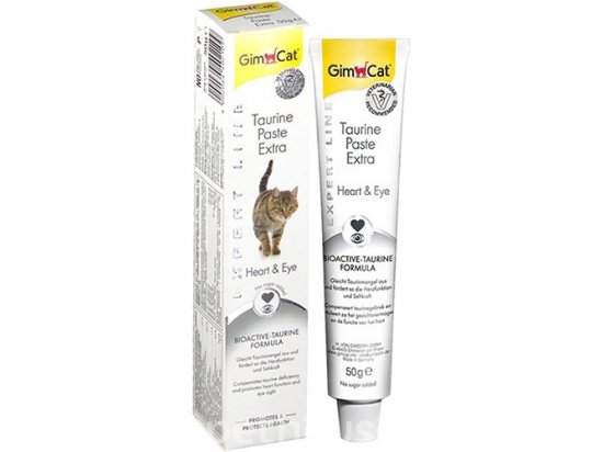 Фото - Gimcat TAURINE PASTE EXTRA - паста для котов с таурином лакомства Gimcat TAURINE PASTE EXTRA - паста для котов с таурином