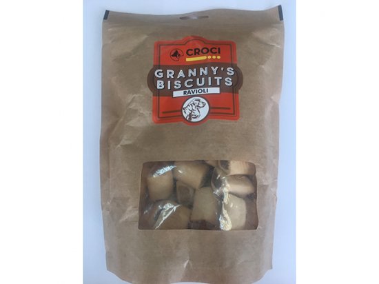 Фото 2 -  ласощі Croci GRANNYS BISCUITS RAVIOLI печиво для собак
