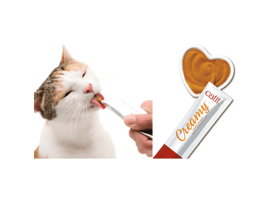Фото 2 -  ласощі Hagen Catit CREAMY SEAFOOD кремоподібні ласощі для котів МОРЕПРОДУКТИ