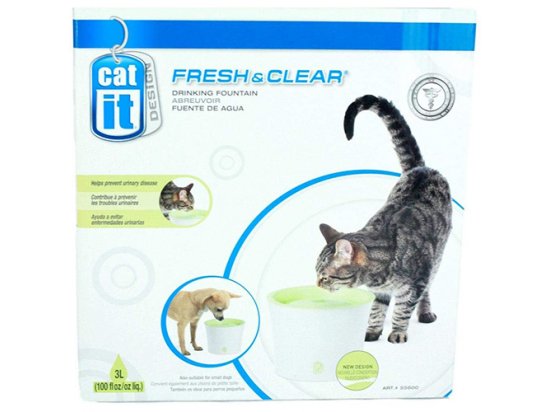 Фото 3 -  миски, напувалки, фонтани Hagen Catit Design Fresh&Clear Питний фонтанчик для котів та собак (55600)