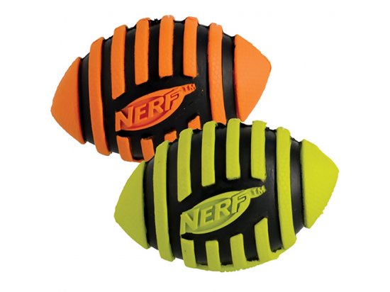 Фото - Hagen NERF DOG Spiral Squeak Football Игрушка в форме мяча для регби, 8,5 см игрушки Hagen NERF DOG Spiral Squeak Football Игрушка в форме мяча для регби, 8,5 см