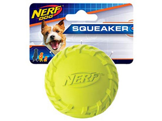 Фото 3 -  игрушки Hagen NERF DOG Tire Squeak Ball игрушка для собак, с пищалкой