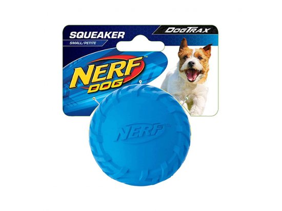Фото 4 -  игрушки Hagen NERF DOG Tire Squeak Ball игрушка для собак, с пищалкой