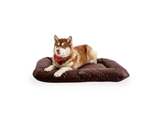 Фото 2 -  лежаки, матраси, килимки та будиночки Harley & Cho LOUNGER WATERPROOF BROWN лежак-понтон двосторонній для собак, коричневий