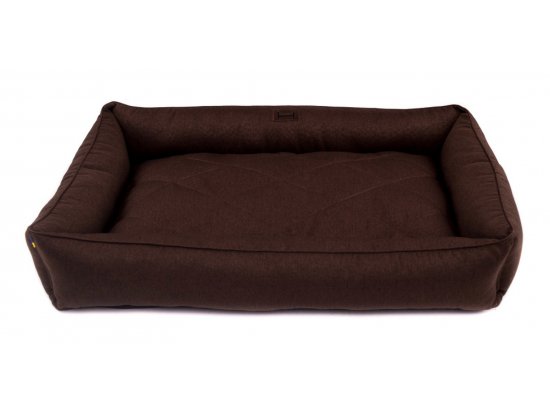 Фото 2 -  лежаки, матрасы, коврики и домики Harley & Cho SOFA BROWN лежак для собак, коричневый