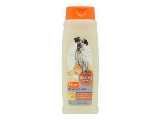 Фото - повсякденна косметика Hartz (Хартц) Groomers Best Oatmeal Shampoo - Шампунь для собак з вівсянкою для чутливої шкіри, 532 мл