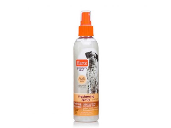 Фото - Hartz (Хартц) GROOMERS FRESHENING SPRAY спрей з екстрактом вівса для собак (H15404), 237 мл повсякденна косметика Hartz (Хартц) GROOMERS FRESHENING SPRAY спрей з екстрактом вівса для собак (H15404), 237 мл