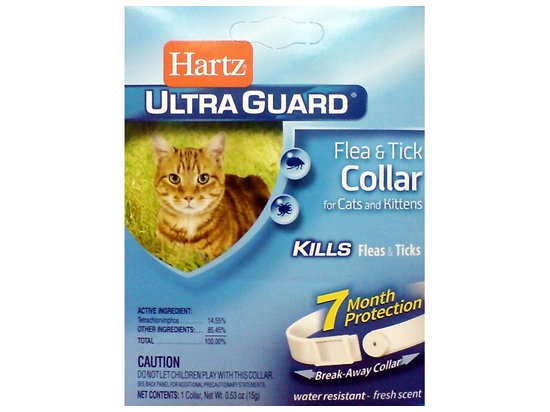 Фото - Hartz Ultra Guard for Cats and Kittens - Нашийник для котів та кошенят від бліх та кліщів від бліх та кліщів Hartz Ultra Guard for Cats and Kittens - Нашийник для котів та кошенят від бліх та кліщів
