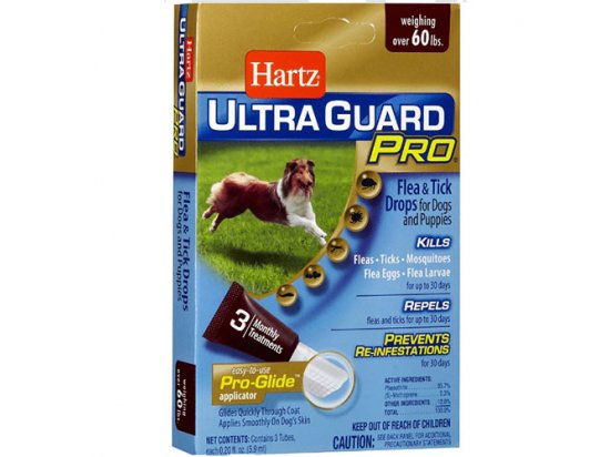 Фото - Hartz Ultra Guard PRO (5 в 1) краплі від бліх, яєць бліх, личинок бліх, кліщів та комарів УПАКОВКА (3 піпетки) від бліх та кліщів Hartz Ultra Guard PRO (5 в 1) краплі від бліх, яєць бліх, личинок бліх, кліщів та комарів УПАКОВКА (3 піпетки)