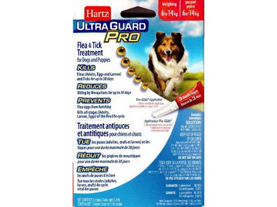 Фото 3 -  від бліх та кліщів Hartz Ultra Guard PRO (5 в 1) краплі від бліх, яєць бліх, личинок бліх, кліщів та комарів УПАКОВКА (3 піпетки)