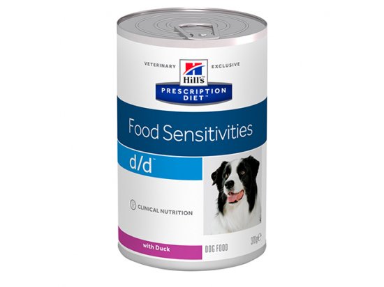 Фото - Hill's Prescription Diet d/d Food Sensitivities Duck лечебные консервы для собак с чувствительным пищеварением и заболеваниями кожи, УТКА ветеринарные корма Hill's Prescription Diet d/d Food Sensitivities Duck лечебные консервы для собак с чувствительным пищеварением и заболеваниями кожи, УТКА