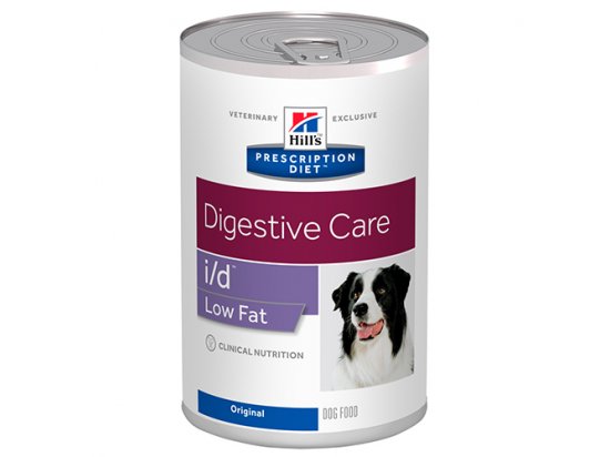 Фото - Hill's Prescription Diet i/d Low Fat Digestive Care лечебные консервы для собак при заболевании ЖКТ, панкреатите ветеринарные корма Hill's Prescription Diet i/d Low Fat Digestive Care лечебные консервы для собак при заболевании ЖКТ, панкреатите