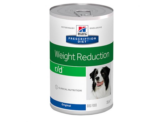 Фото - Hill's Prescription Diet r/d Weight Reduction лечебные консервы для собак, 350 г ветеринарные корма Hill's Prescription Diet r/d Weight Reduction лечебные консервы для собак, 350 г