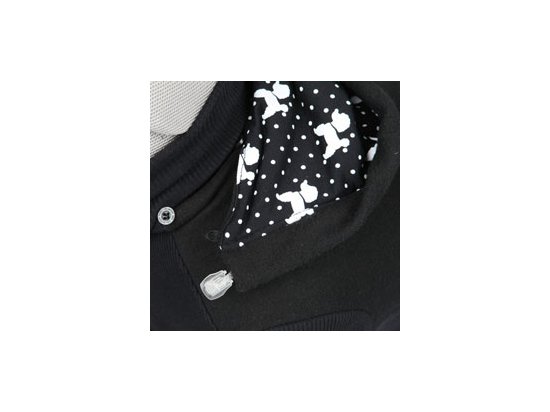 Фото 4 -  одяг Trixie Trento Pullover Пуловер Тренто для собак чорний (6714)