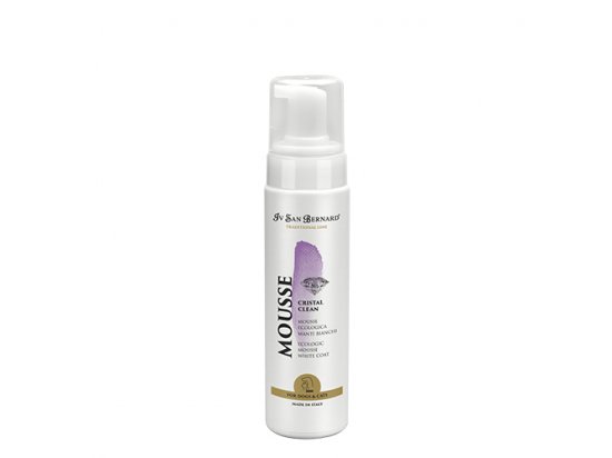 Фото - Iv San Bernard CRISTAL CLEAN MOUSSE мус для знищення жовтих та бурих плям на шерсті тварин виставкова косметика Iv San Bernard CRISTAL CLEAN MOUSSE мус для знищення жовтих та бурих плям на шерсті тварин