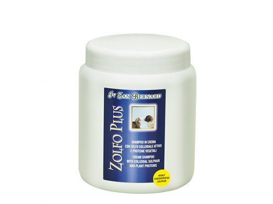 Фото 2 -  повседневная косметика Iv San Bernard MINERAL PLUS ZOLFO крем-шампунь для животных