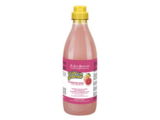Фото 2 -  повседневная косметика Iv San Bernard (Ив Сен Бернар) PINK GRAPEFRUIT Shampoo Шампунь для шерсти средней длины РОЗОВЫЙ ГРЕЙПФРУТ с витаминами