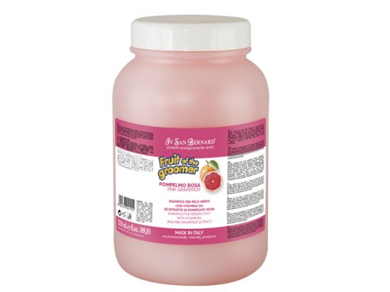 Фото 3 -  повседневная косметика Iv San Bernard (Ив Сен Бернар) PINK GRAPEFRUIT Shampoo Шампунь для шерсти средней длины РОЗОВЫЙ ГРЕЙПФРУТ с витаминами