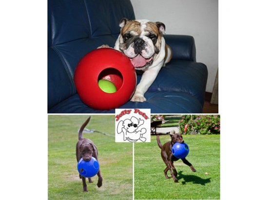Фото 3 -  іграшки Jolly Pets TEASER BALL іграшка для собак, м'яч у м'ячі ГІГАНТСЬКИЙ