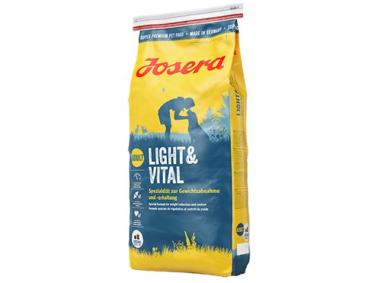 Фото - сухий корм Josera LIGHT & VITAL корм для собак із зайвою вагою