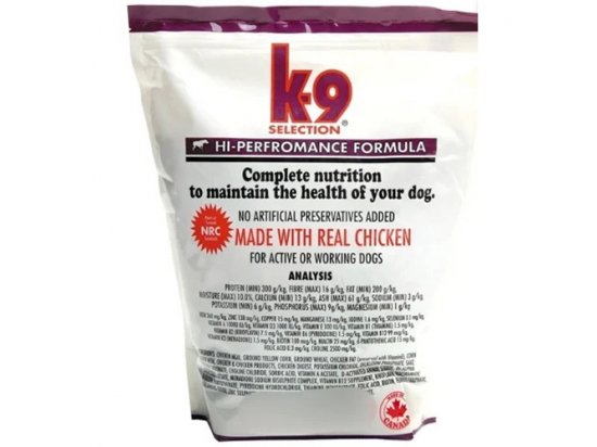 Фото - K9 Selection PERFORMANCE корм для активных собак всех пород КУРИЦА сухой корм K9 Selection PERFORMANCE корм для активных собак всех пород КУРИЦА