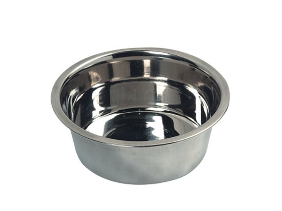 Фото 2 -  миски, напувалки, фонтани Flamingo (Фламінго) DOG DISH INOX миска для собак, нержавіюча сталь