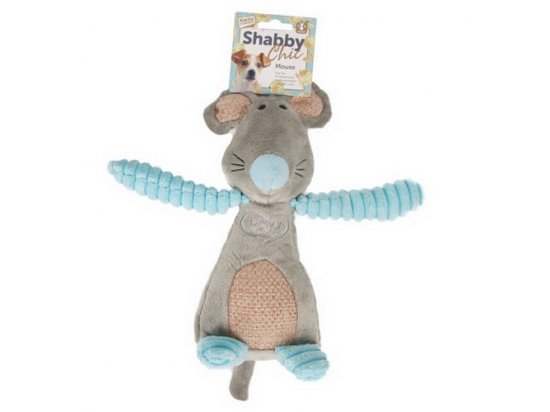 Фото - Flamingo (Фламинго) SHABBY CHIC MOUSE (ПЛЮШЕВАЯ МЫШЬ С ПИЩАЛКОЙ) игрушка для собак игрушки Flamingo (Фламинго) SHABBY CHIC MOUSE (ПЛЮШЕВАЯ МЫШЬ С ПИЩАЛКОЙ) игрушка для собак