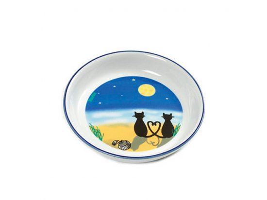 Фото - Flamingo CAT&MOON миска для собак та кішок, кераміка миски, напувалки, фонтани Flamingo CAT&MOON миска для собак та кішок, кераміка