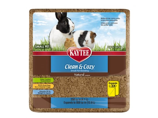 Фото - Kaytee (Кейті) CLEAN&COZY VEGETABLE NATURAL (КЛИН КОЗІ НАТУРАЛ) підстилка для гризунів, целюлоза наповнювачі та підстилки Kaytee (Кейті) CLEAN&COZY VEGETABLE NATURAL (КЛИН КОЗІ НАТУРАЛ) підстилка для гризунів, целюлоза