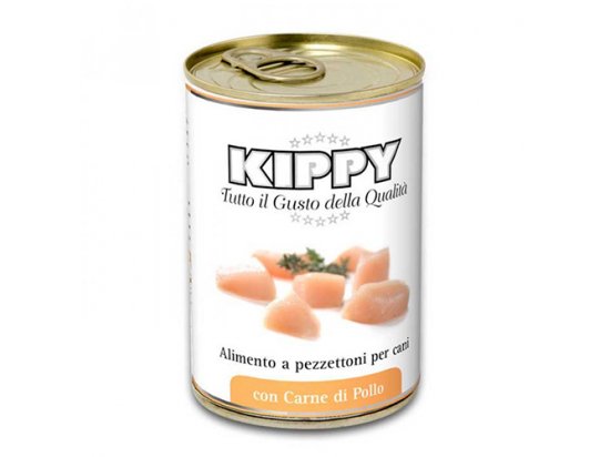 Фото - Kippy (Кіппі) CHICKEN (КУРКА) консерви для собак, шматочки м'яса вологий корм (консерви) Kippy (Кіппі) CHICKEN (КУРКА) консерви для собак, шматочки м'яса
